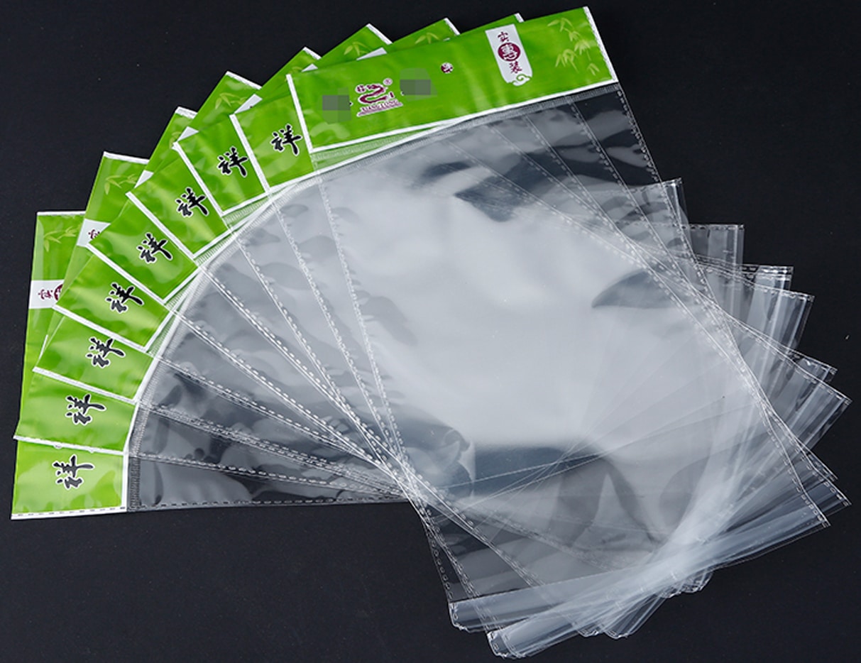 Clear Packaging Plastic Bag: Printed Package Transparent Adhesive Opp Plastic  Bag with Custom Printing