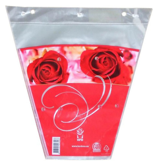 Plastic flower bouquets packaging sleeve/ bouquet sleeves