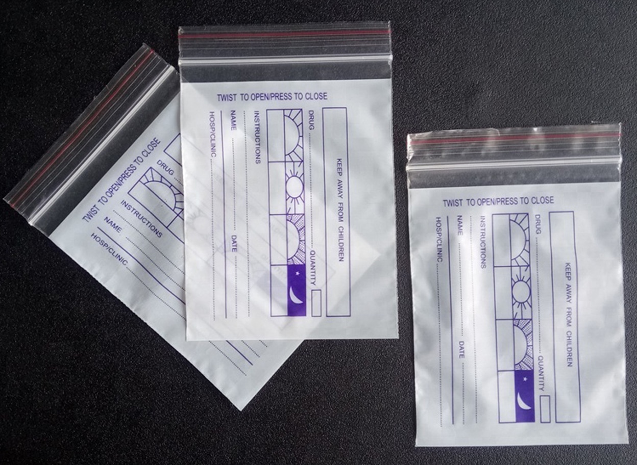 Wholesale Medical/Medicine Ziplock Bag, Small Plastic Bag for Drug